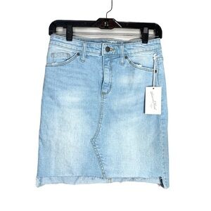 Universal Thread Denim Walley Mini Skirt Size 4